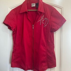 Harley Davidson Woman’s Top. Size Large